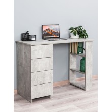 Yazı masası Letta LDSP, boz, 75х50х110 sm