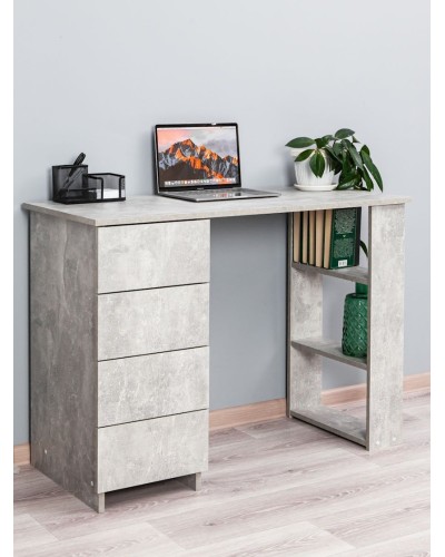 Yazı masası Letta LDSP, boz, 75х50х110 sm