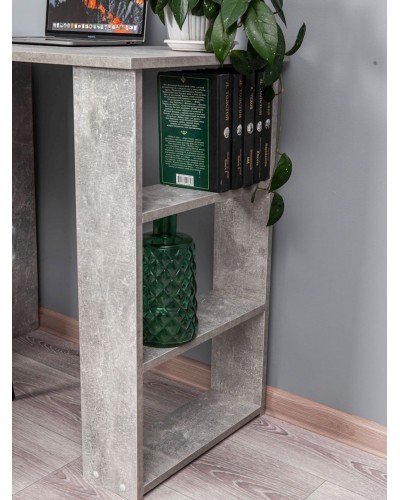 Yazı masası Letta LDSP, boz, 75х50х110 sm