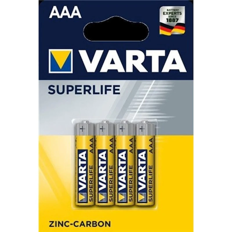 Батарейка Varta Superlife AAA BLI, 4 шт Батарейка Varta Superlife AAA BLI, 4 шт
