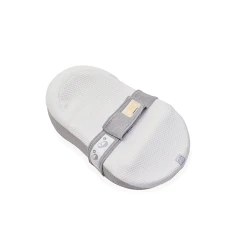 Кокон-гнездышко Yataş Juno, 40x68 см, белое/серое Кокон-гнездышко Yataş Juno, 40x68 см, белое/серое