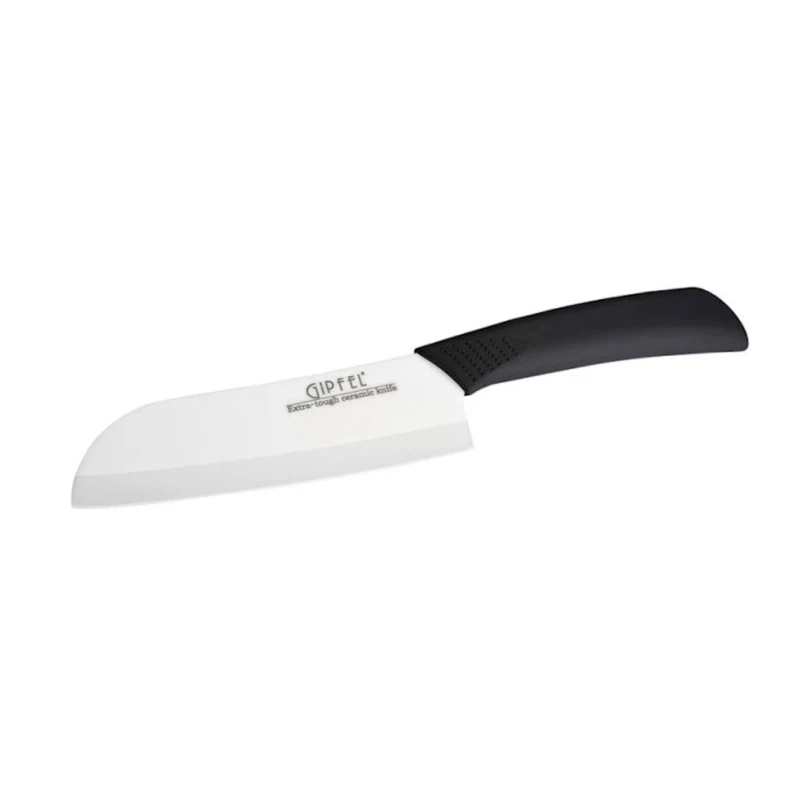 Mətbəx üçün aşpaz bıçağı Gipfel Eterno 6853, tiyə 13 sm, keramika, qara