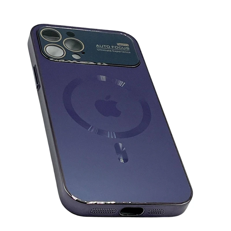 Чехол Auto Focus Slim Magsafe PC для Apple iPhone 12 Pro Deep Purple