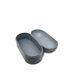 Хлебница Sarina WL-8002 (5470), нержавеющая сталь, серая