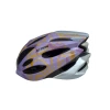 Велошлем 1001386, фиолетовый/серый