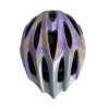 Велошлем 1001386, фиолетовый/серый