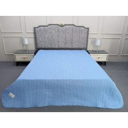 Örtük Pima Cotton SHA-00001205, 200x300 sm, bambuk, mavi