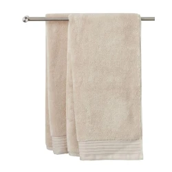 Полотенце для лица и рук JYSK Sorunda, 50x100 см, хлопок, бежевый