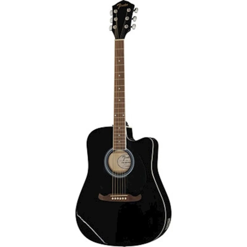 Акустическая гитара Fender FA-125CE Black Акустическая гитара Fender FA-125CE Black