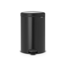 Zibil vedrəsi Brabantia NewIcon, 46.7x38x29 sm, polad, 20 l, qara