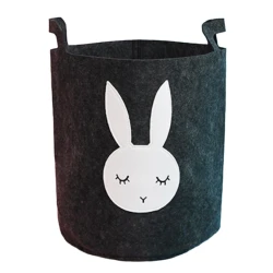 Корзина для игрушек 45x30x32 см, черная Корзина для игрушек 45x30x32 см, черная