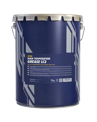 Sürtgü Mannol 8116 High Temperature Grease, 18 kq