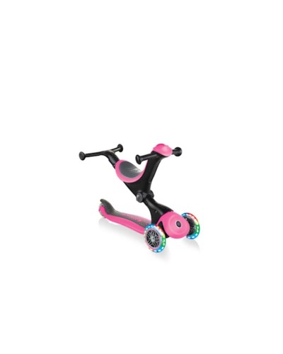 Samokat Globber Go Up Deluxe Lights 646-210, 15+ ay, çəhrayı