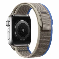 Ремешок Green Lion GNTLOPWBGYBL для Apple Watch 42/44/45/49 mm Gray/Blue