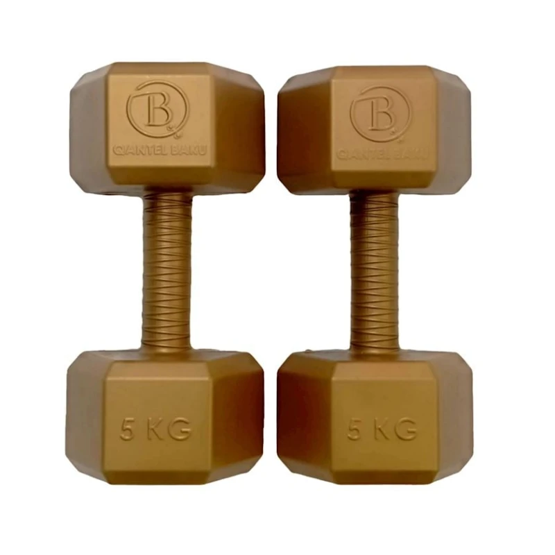 Plastik qantel dəsti Qantel Baku 5876_0002, 2 x 5 kq Plastik qantel dəsti Qantel Baku 5876_0002, 2 x 5 kq