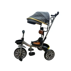 Детский трехколесный велосипед 5237_313-1, серый, 1-3 года Детский трехколесный велосипед 5237_313-1, серый, 1-3 года