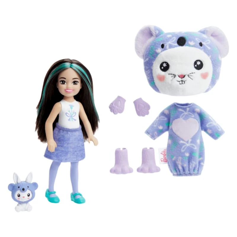 Кукла-сюрприз Mattel Barbie Cutie Reveal Chelsea Bunny As Koala HRK27, 3+ лет
