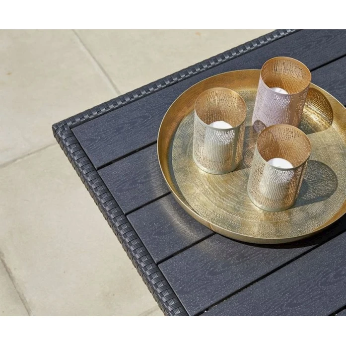 Поднос декоративный JYSK Erling, 34x4 см, алюминий, 1 шт, золотистый Поднос декоративный JYSK Erling, 34x4 см, алюминий, 1 шт, золотистый