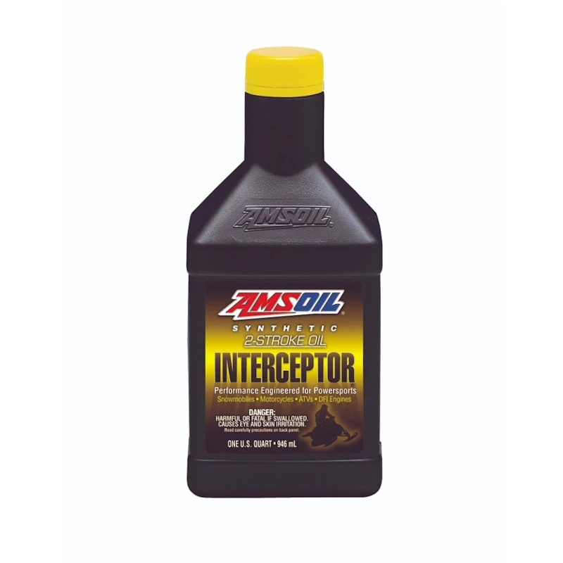 Масло моторное синтетическое Amsoil Interceptor Synthetic 2-Stroke Oil, 946 мл AITQT