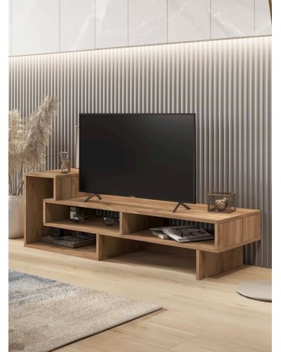 TV üçün tumba 3563_LETNEWTumZolWh, LDSP, ağ, 42.2x40x130 sm