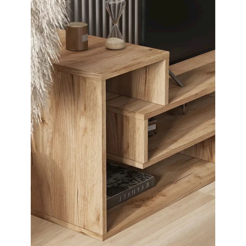 TV üçün tumba 3563_LETNEWTumZolWh, LDSP, ağ, 42.2x40x130 sm TV üçün tumba 3563_LETNEWTumZolWh, LDSP, ağ, 42.2x40x130 sm