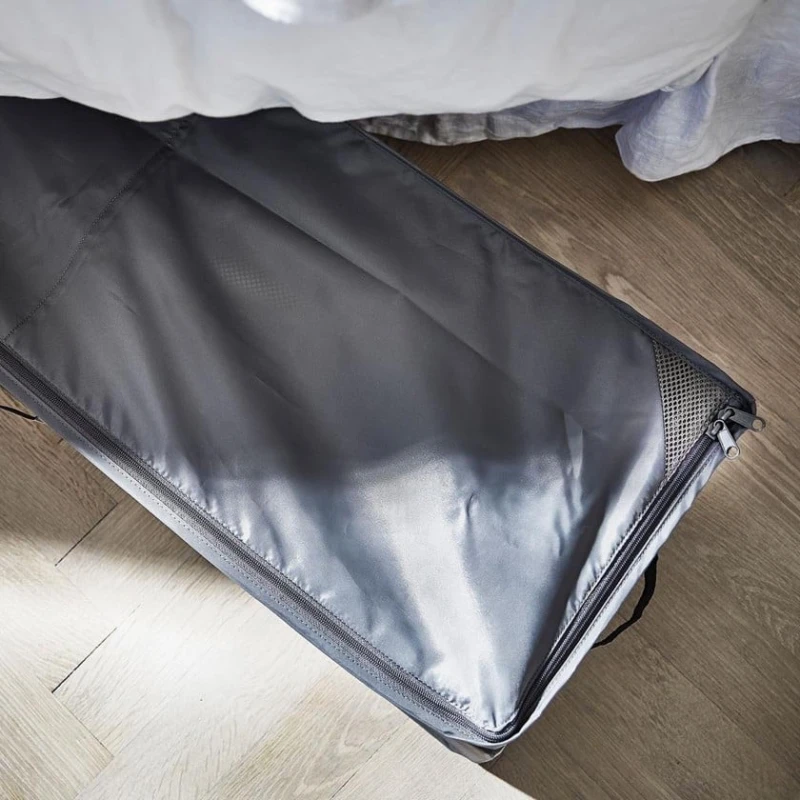 Сумка для хранения IKEA SKUBB, полипропилен/полиэстер, серая, 15x30x90 см Сумка для хранения IKEA SKUBB, полипропилен/полиэстер, серая, 15x30x90 см