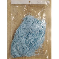 Наполнитель для подарочных коробок, светло-голубой Наполнитель для подарочных коробок, светло-голубой