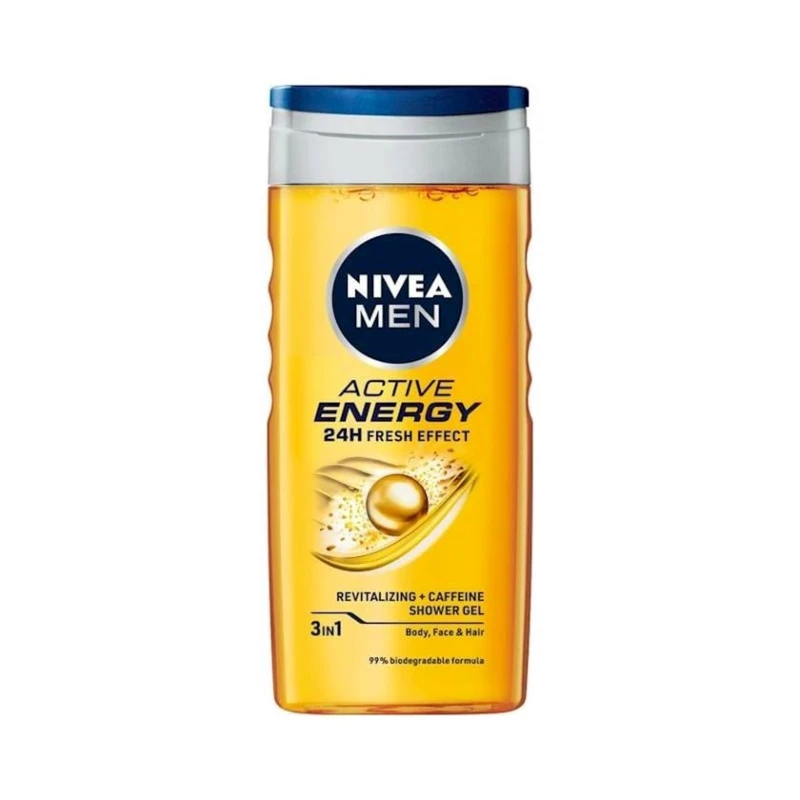 Гель для душа Nivea Men 3in1 Active Energy 250 мл
