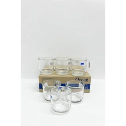 Чашка Ocean Stack Noir 485 мл, прозрачная, 1 шт Чашка Ocean Stack Noir 485 мл, прозрачная, 1 шт