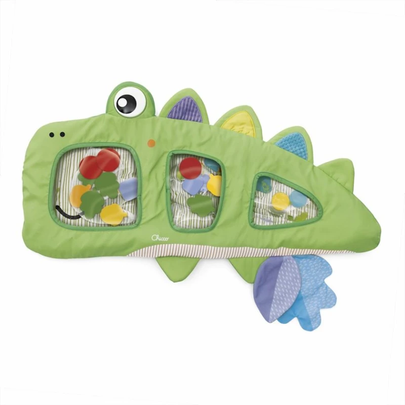 Сенсорный водный коврик Chicco Crocodile Sensory, 6+ мес