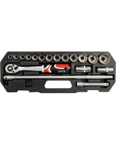 Çaxçax ilə şalbanbaşı başlıqları dəsti Yato YT-3870, 18 əd