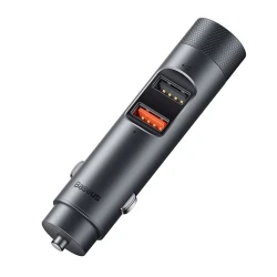 Автомобильное зарядное устройство Baseus Energy Column Pro Car Bluetooth MP3 Charger CDNL000014 Grey Автомобильное зарядное устройство Baseus Energy Column Pro Car Bluetooth MP3 Charger CDNL000014 Grey