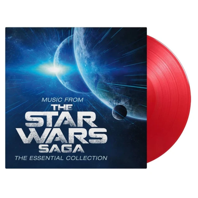 Vinil plastin Music On Vinyl Music From The Star Wars Saga - The Essential Collection Limited Numbered Edition - Red Vinyl