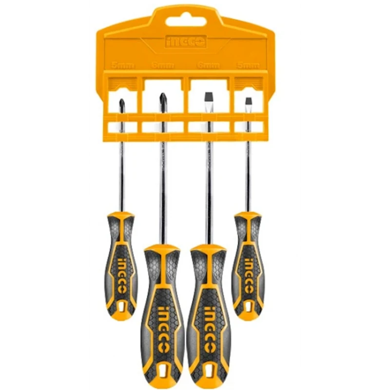 Набор отверток Ingco HKSD0428 4 шт