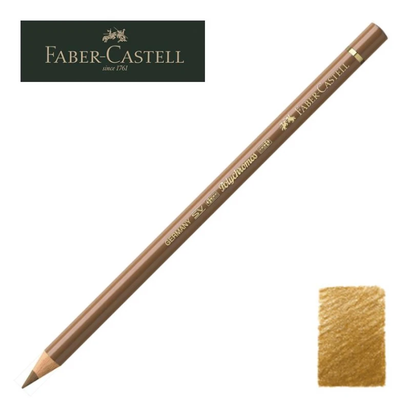 Цветной карандаш Faber-Castell Polychromos, цвет 180, Raw Umber Цветной карандаш Faber-Castell Polychromos, цвет 180, Raw Umber