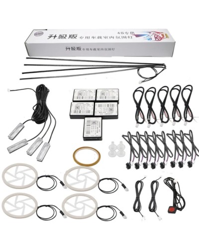 Universal avtomobil salonu işıqlandırması 22-si 1-də Universal Car Interior Ambient Light aftoban0933