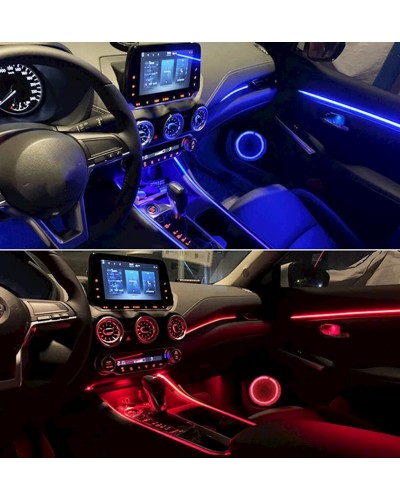 Universal avtomobil salonu işıqlandırması 22-si 1-də Universal Car Interior Ambient Light aftoban0933