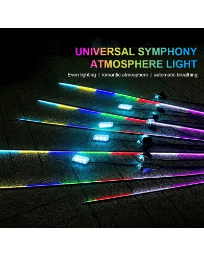 Universal avtomobil salonu işıqlandırması 22-si 1-də Universal Car Interior Ambient Light aftoban0933