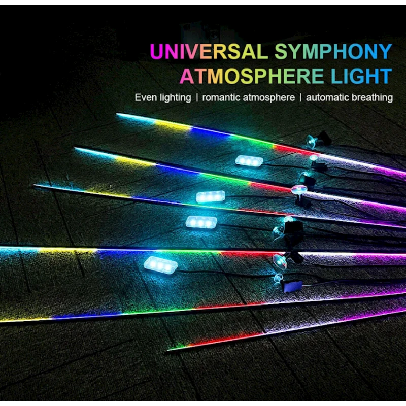 Universal avtomobil salonu işıqlandırması 22-si 1-də Universal Car Interior Ambient Light aftoban0933 Universal avtomobil salonu işıqlandırması 22-si 1-də Universal Car Interior Ambient Light aftoban0933