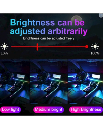 Universal avtomobil salonu işıqlandırması 22-si 1-də Universal Car Interior Ambient Light aftoban0933