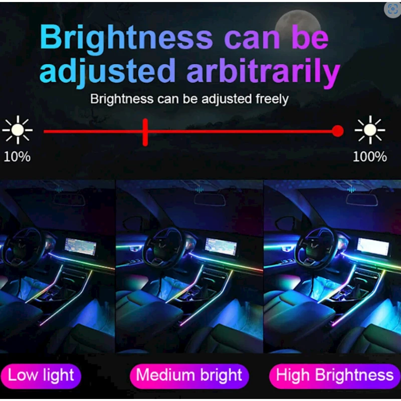 Universal avtomobil salonu işıqlandırması 22-si 1-də Universal Car Interior Ambient Light aftoban0933 Universal avtomobil salonu işıqlandırması 22-si 1-də Universal Car Interior Ambient Light aftoban0933