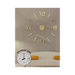 Настенные часы SS-063, 60 см, золотистые Настенные часы SS-063, 60 см, золотистые