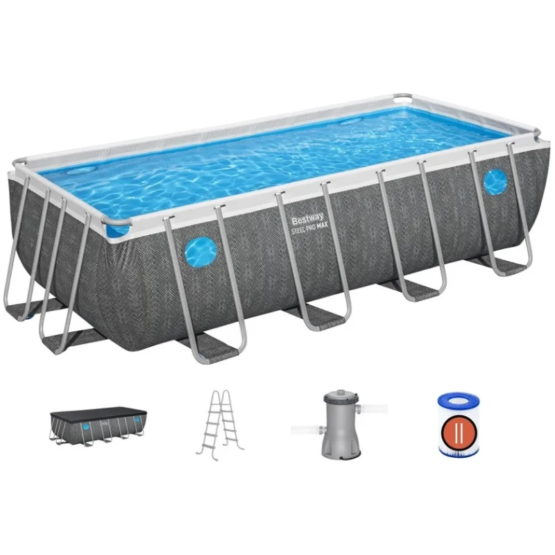 Каркасный бассейн Bestway 561MB BW Power Steel, 488 х 244 см