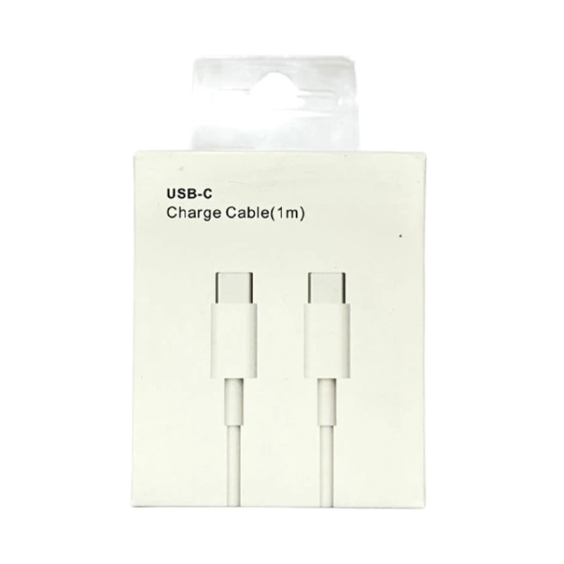 Кабель USB Deji EUCUSBC Type-C to Type-C, 1м, белый Кабель USB Deji EUCUSBC Type-C to Type-C, 1м, белый