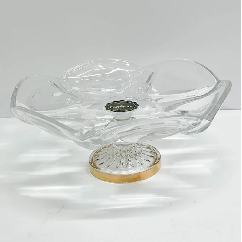 Фруктовница Ferrmont 3028, 13x29 см, прозрачная Фруктовница Ferrmont 3028, 13x29 см, прозрачная