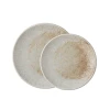 Тарелка ID-Fine Mellow Lona, фарфор, серая, 30 см