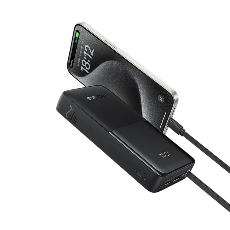 Внешний аккумулятор Bipow 2 20000 mAh Cluster Black