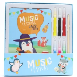 Комплект раскрасок Music Festival TGH-02-05