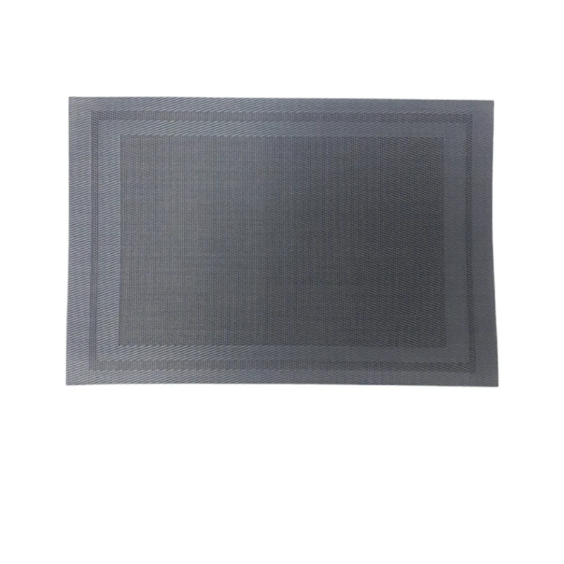 Süfrə xalçası, düzbucaq, həsir, boz, 45x30 sm