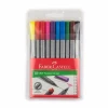 Набор цветных капиллярных ручек Faber Castell Grip, 0.4 мм, пластик, 10 шт Набор цветных капиллярных ручек Faber Castell Grip, 0.4 мм, пластик, 10 шт